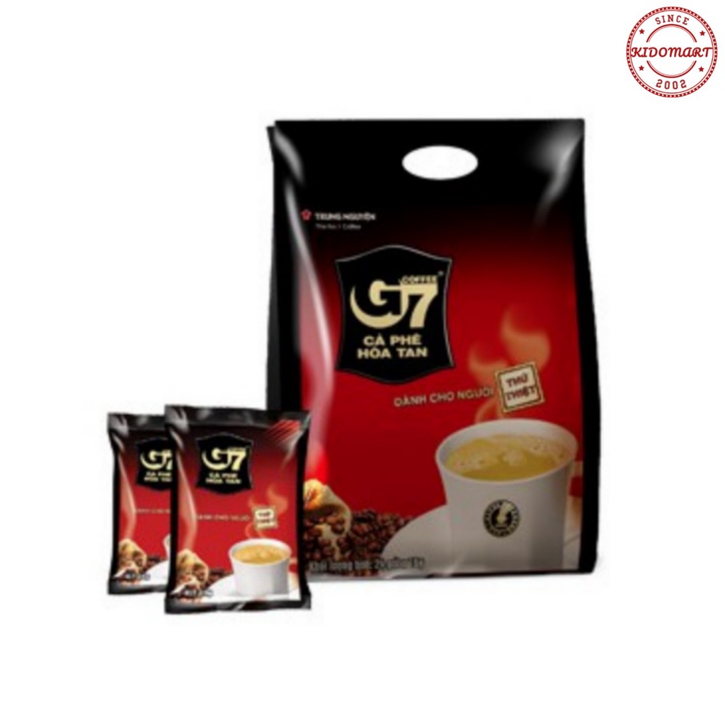 Cà Phê Sữa G7 3 in 1 Trung Nguyên 800g (50 Gói)