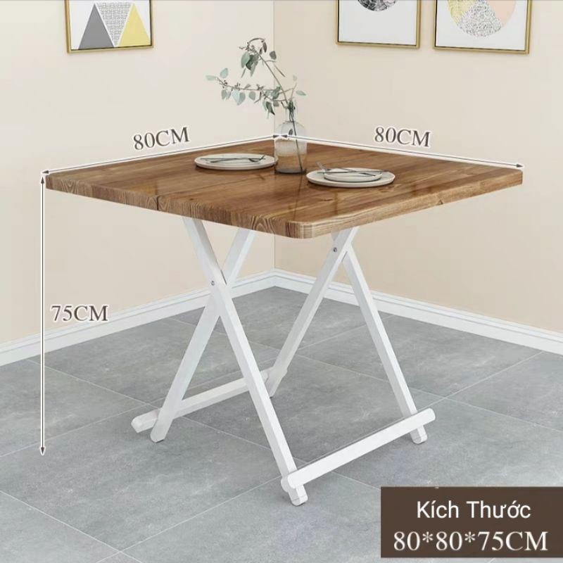 Bàn Ăn Thông Minh Gấp Gọn, Bộ 4 Ghế Sang Trọng. | BigBuy360 - bigbuy360.vn