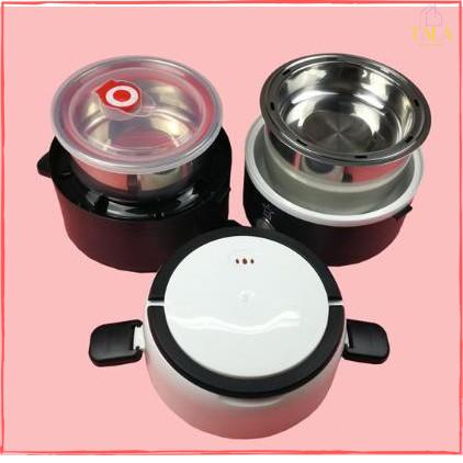 Cặp Lồng Cắm Điện 3 Tầng ruột inox Cao Cấp Giữ Nóng Thức Ăn Liên Tục