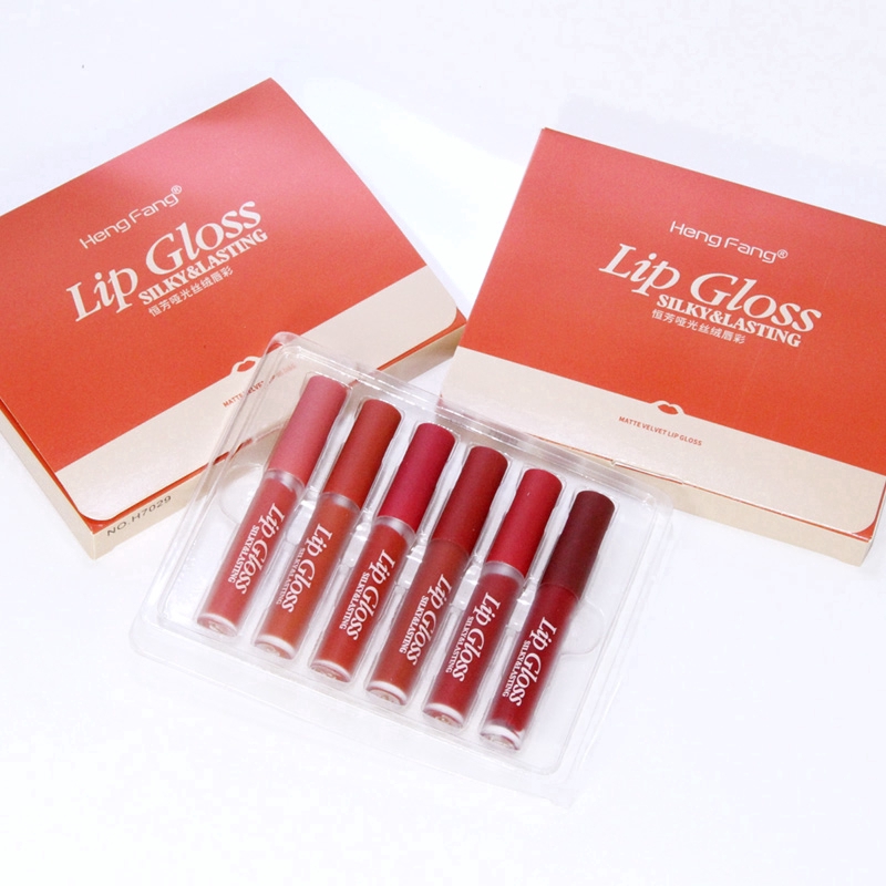 Set 5 Son Môi Hengfang Lâu Trôi Chất Lượng Cao 4g #H7029