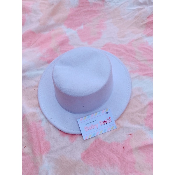 Mũ cao bồi trơn cho bé