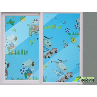 Decal dán kính khổ 90cm độ dài 50cm