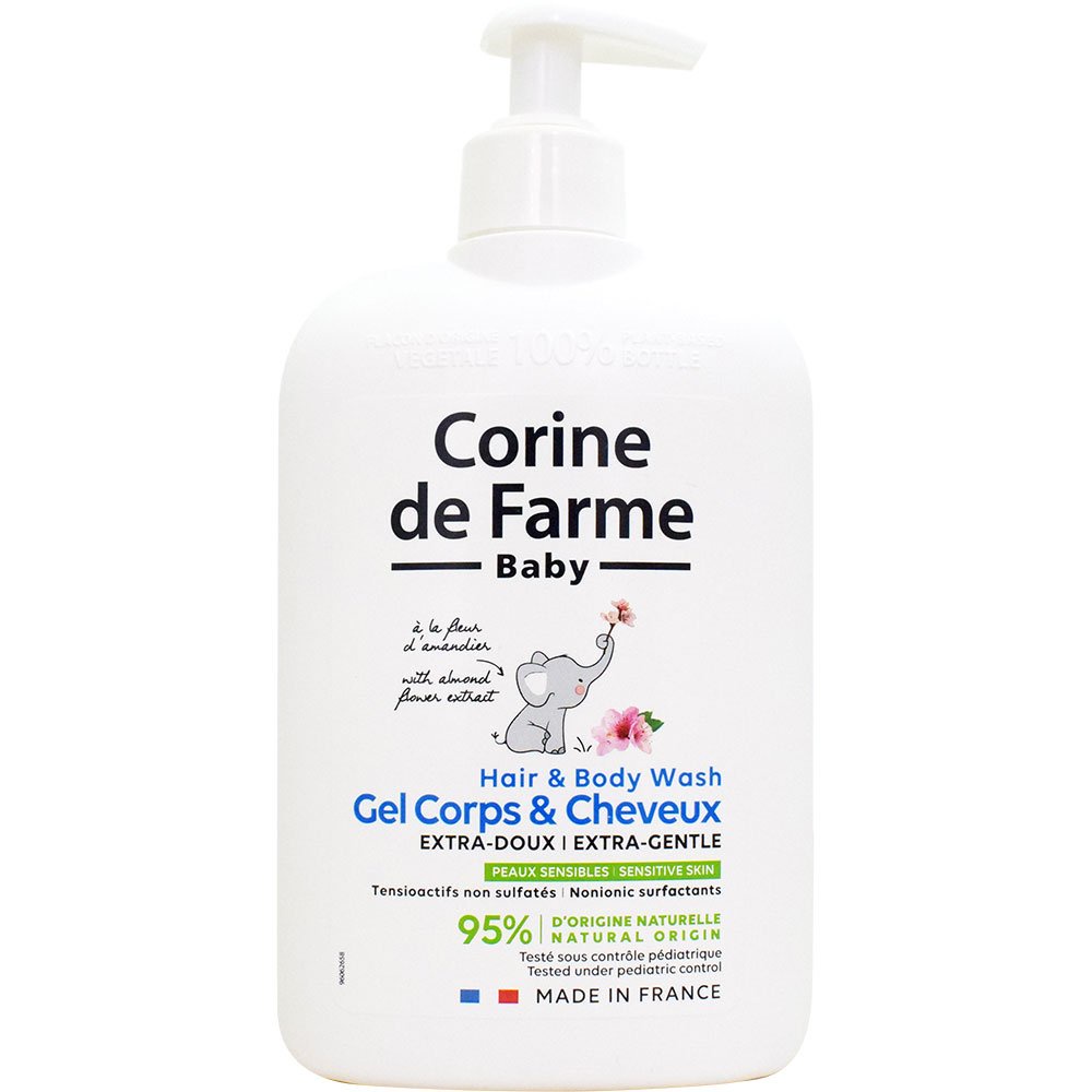 Gel tắm gội cho bé Corine De Farme Hair & Body Wash Gel Corps & Cheveux | BigBuy360 - bigbuy360.vn