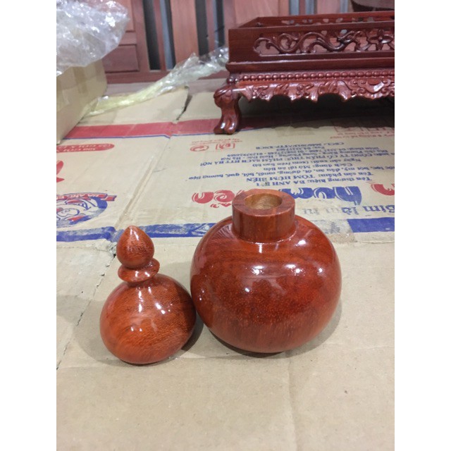 Hộp Đựng Tăm Hồ Lô Gỗ Hương Tiện Nguyên Khối | BigBuy360 - bigbuy360.vn