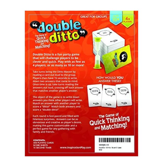 Trò chơi Board Game Double Ditto gia đình vui nhộn