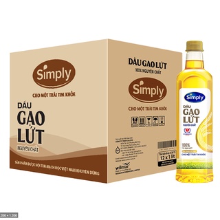 Dầu đậu nành Simply 1L