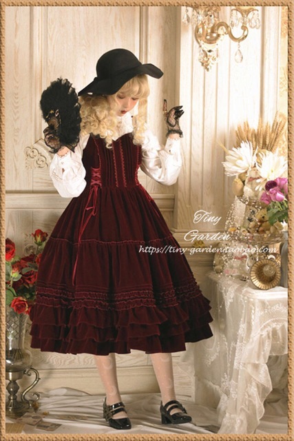 YAS0418-Váy jsk Tiny Garden