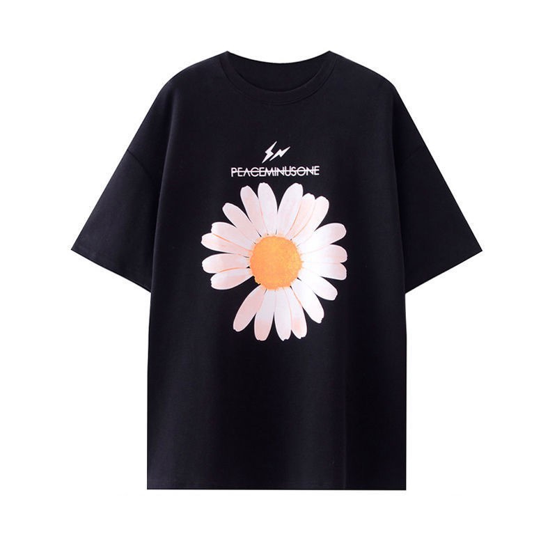 Áo thun áo phông hoa cúc G-Dragon chất cotton xịn hàng Quảng Châu đủ size S/M/L/XL 🔥CÓ ẢNH THẬT🔥 ་