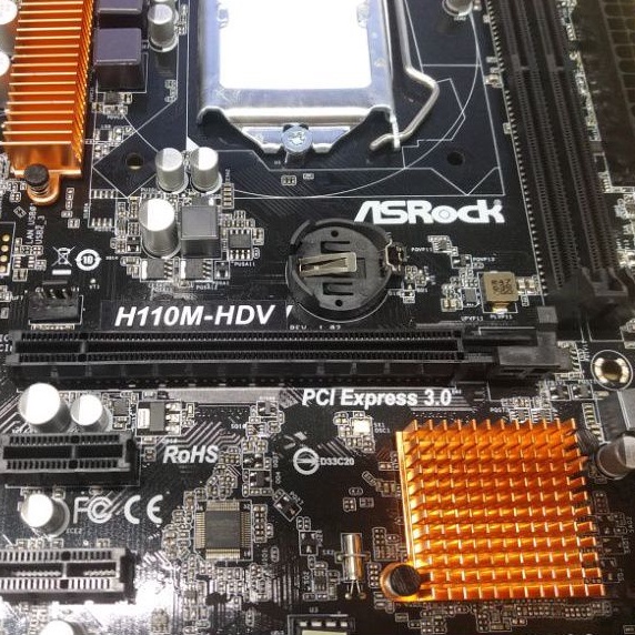Main H110 ASRock Bo mạch máy tính socket 1151