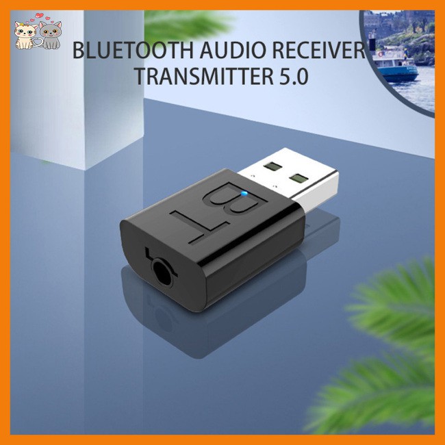 Usb Bluetooth 5.0 Truyền Tín Hiệu Âm Thanh Stereo Bluetooth Usb Rca 3.5mm Aux Cho Pc Tv