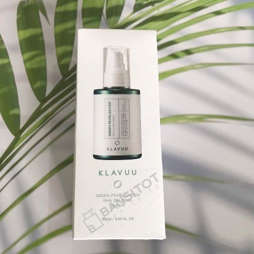 Tinh chất cho da mụn KLAVUU Green Pearlsation PHA Calming Serum 120ML