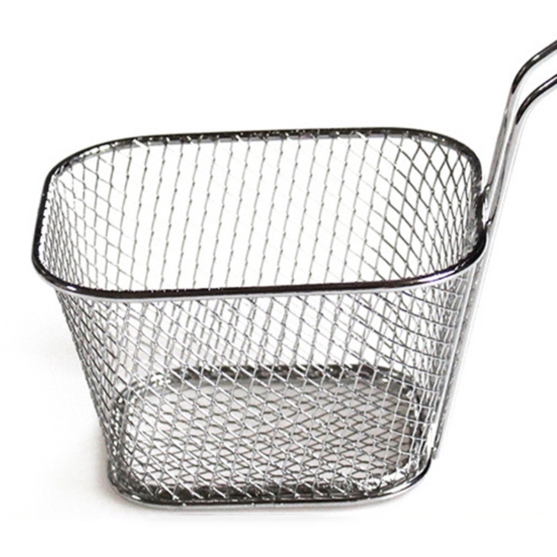 [huite]Stainless Steel Expandable Fry Chef Basket Kitchen Colander Magic Mesh Basket Strainer Net Cooking Steam Rinse