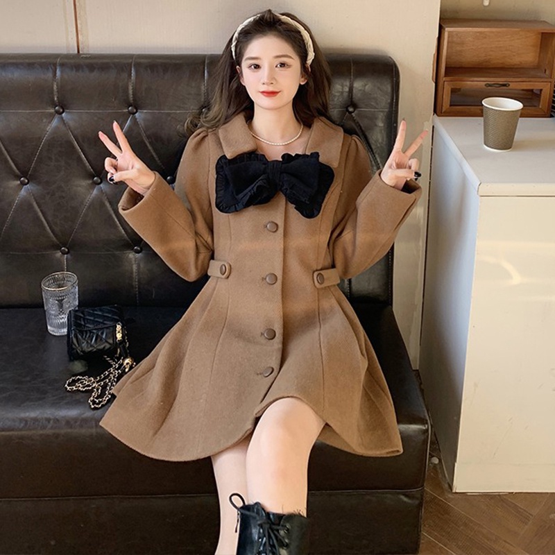 🍓🍂Áo Khoác Len Nơ Rời Phong Cách Tiểu Thư Nhẹ Nhàng 🍂🍓