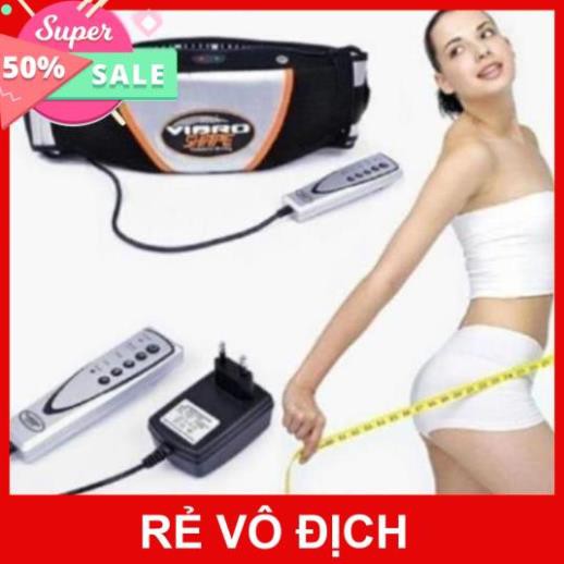 Đai Vibro Shape Massage Bụng có Nóng tăng hiệu quả giảm mở bụng