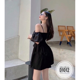 Bigsize Đầm trễ vai D1012
