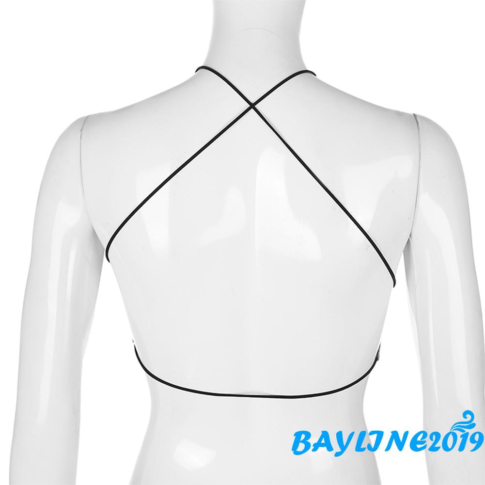 Áo croptop cổ yếm kiểu dáng thời trang cho nữ