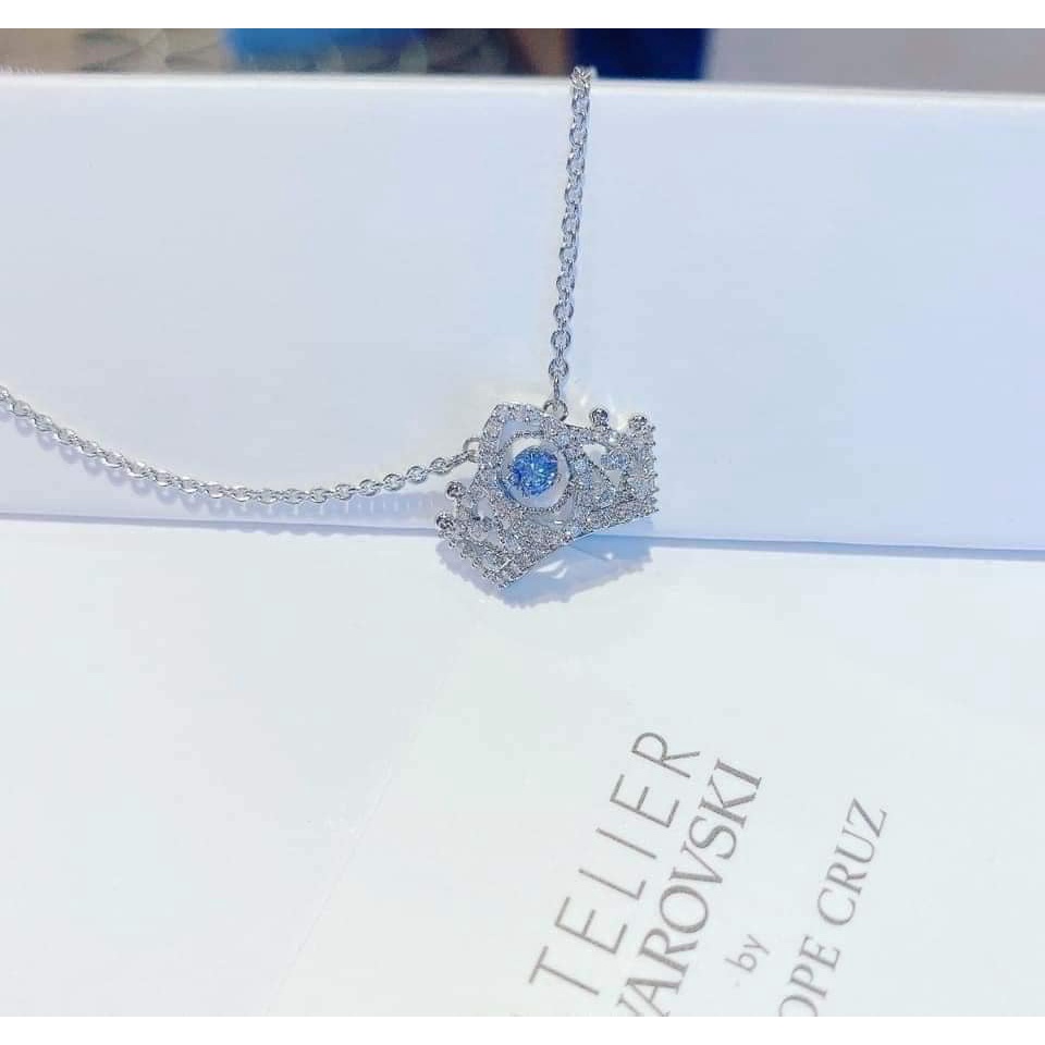 Set 3 món Swarovski Bee A Queen Vòng cổ + lắc tay + bông tai