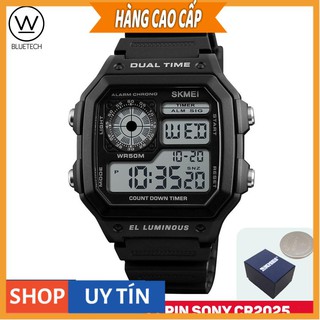 Đồng hồ Nam SKMEI 1299 Điện tử dây nhựa