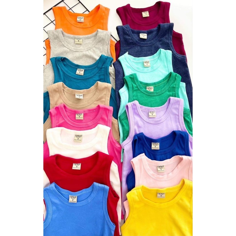 (SALE) SET 2 ÁO BA LỖ CARTERS VNXK VHI BÉ TRAI/BÉ GÁI TỪ 6-23kg