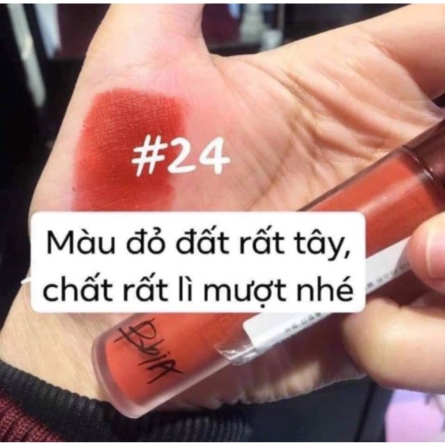 Son kem Bbia Last Velvet Lip Tint Full màu 22 23 24 25