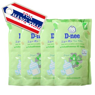 Combo 3 dnee rửa bình sữa dnee 600ml - hàng chuẩn thái lan