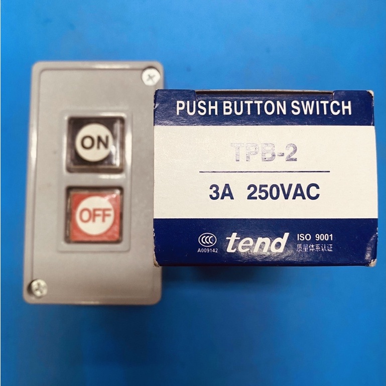 Nút Nhấn Nhả TPB-2 250VAC 3A ON OFF (Tắt/Bật)