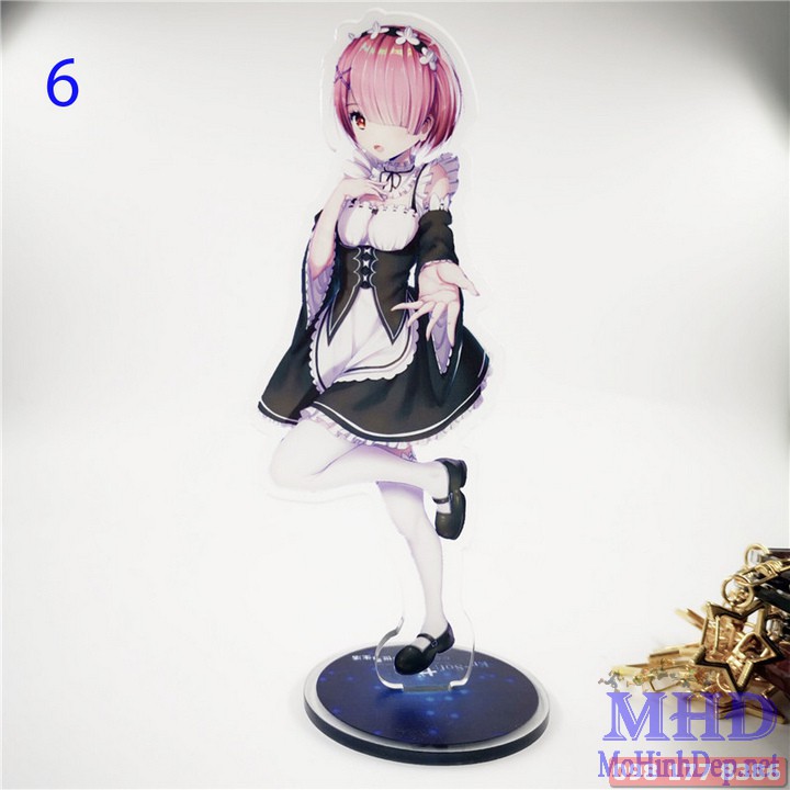 [MHĐ] Mô hình Nhân vật Mica Standee Anime Re:Zero