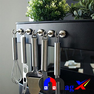 Móc Treo Nam Châm D25 Loại Siêu Mạnh - Loại N42 Hít 8Kg