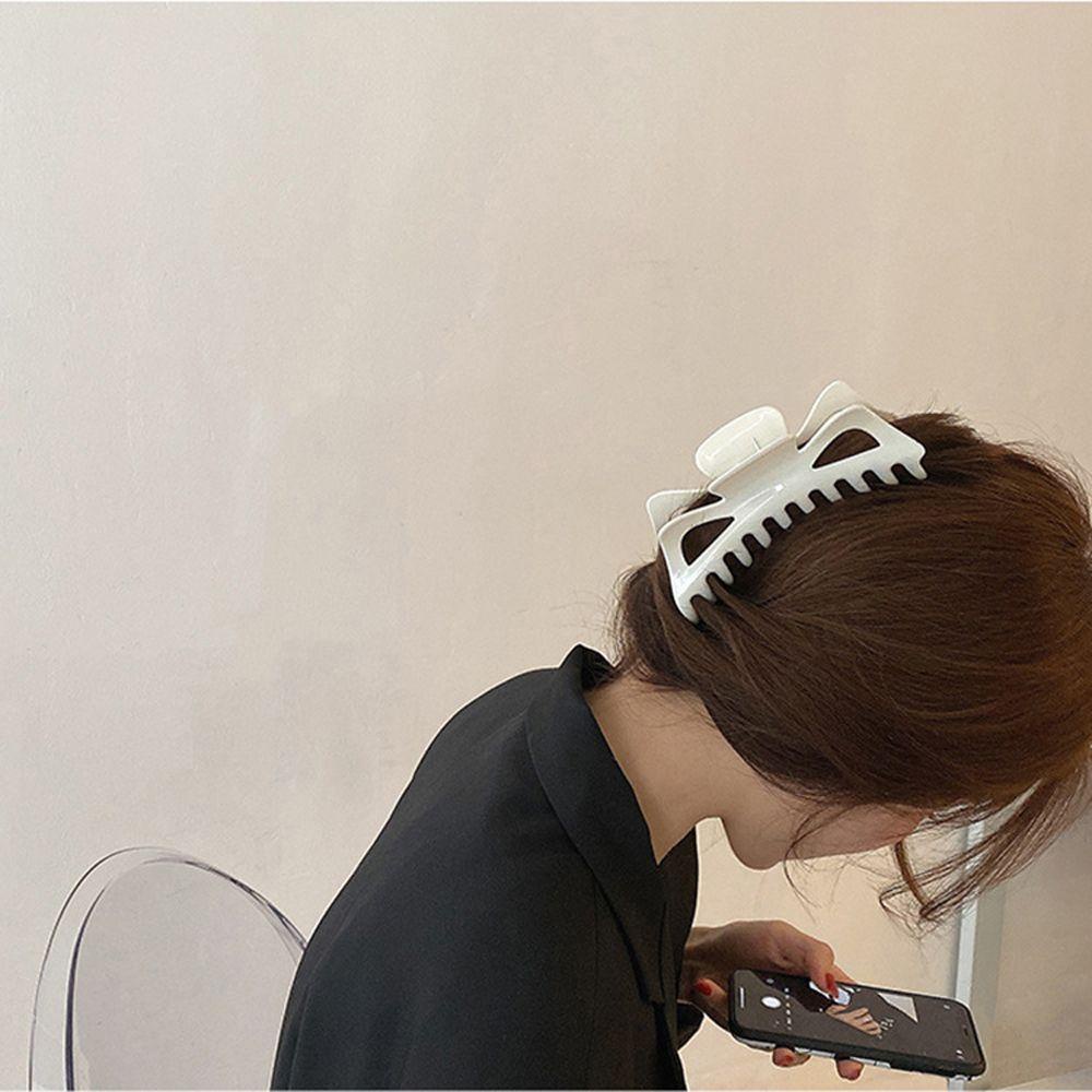 FORBETTER Kẹp Tóc Đuôi Ngựa Phong Cách Vintage Thời Trang Cho Nữ Giá Đỡ