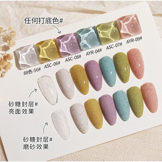 Top Gel Kẹo Cát  AS CHAI ĐỎ