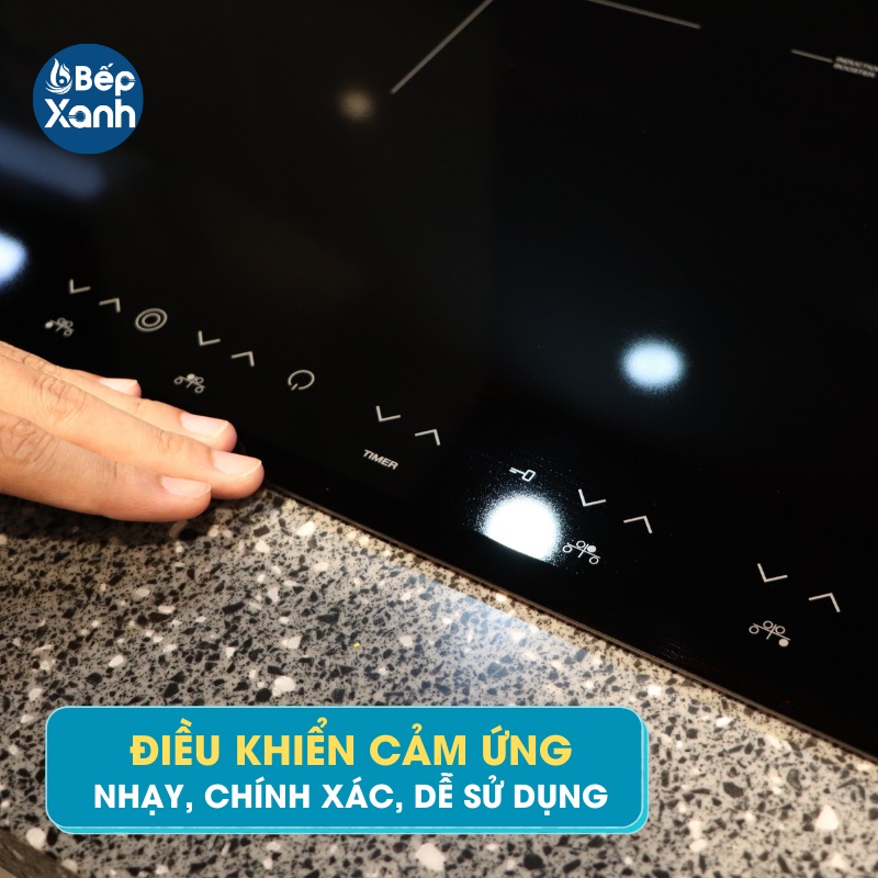 Bếp điện từ 4 vùng nấu Malloca MH-04IR S Hàng chính hãng