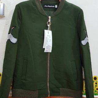 Hàng nhập,áo bomber thêu