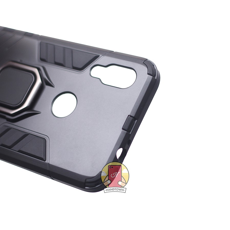 Ốp Lưng Cho Xiaomi Redmi 7 IRON MAN - IRING Nhựa PC Cứng Viền Dẻo Chống Sốc