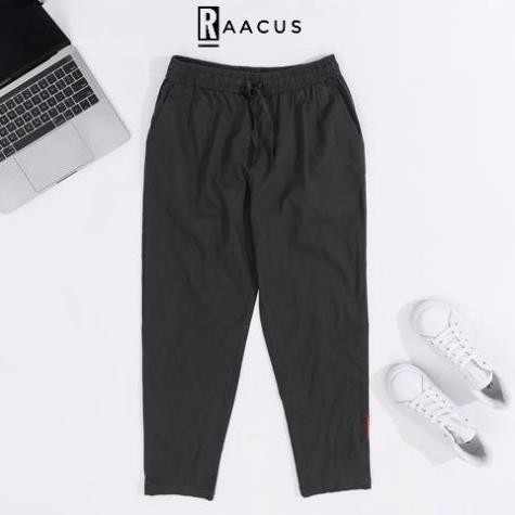 Quần nam baggy chất đũi dáng suông, quần baggy nam thể thao unisex ống rộng thời trang cao cấp  RAACUS – Q020  ྇