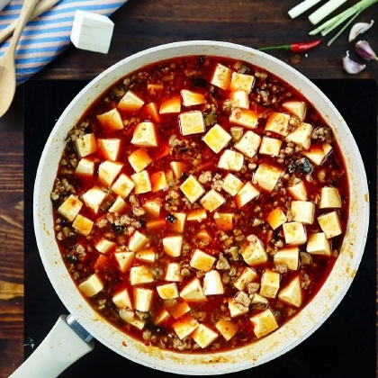 Đậu phụ cay tứ xuyên -  Gói Sốt đậu phụ cay Trung Quốc