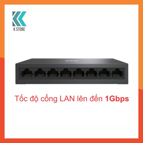 Bộ chi mạng Switch cổng LAN 1000Mbps/1Gbps Mercury - 5 cổng/ 8 cổng