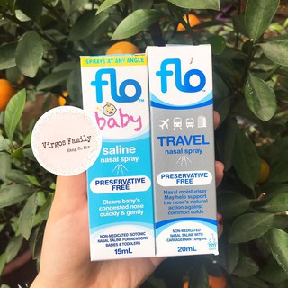 Xịt mũi cho bé Baby FLO 15ml