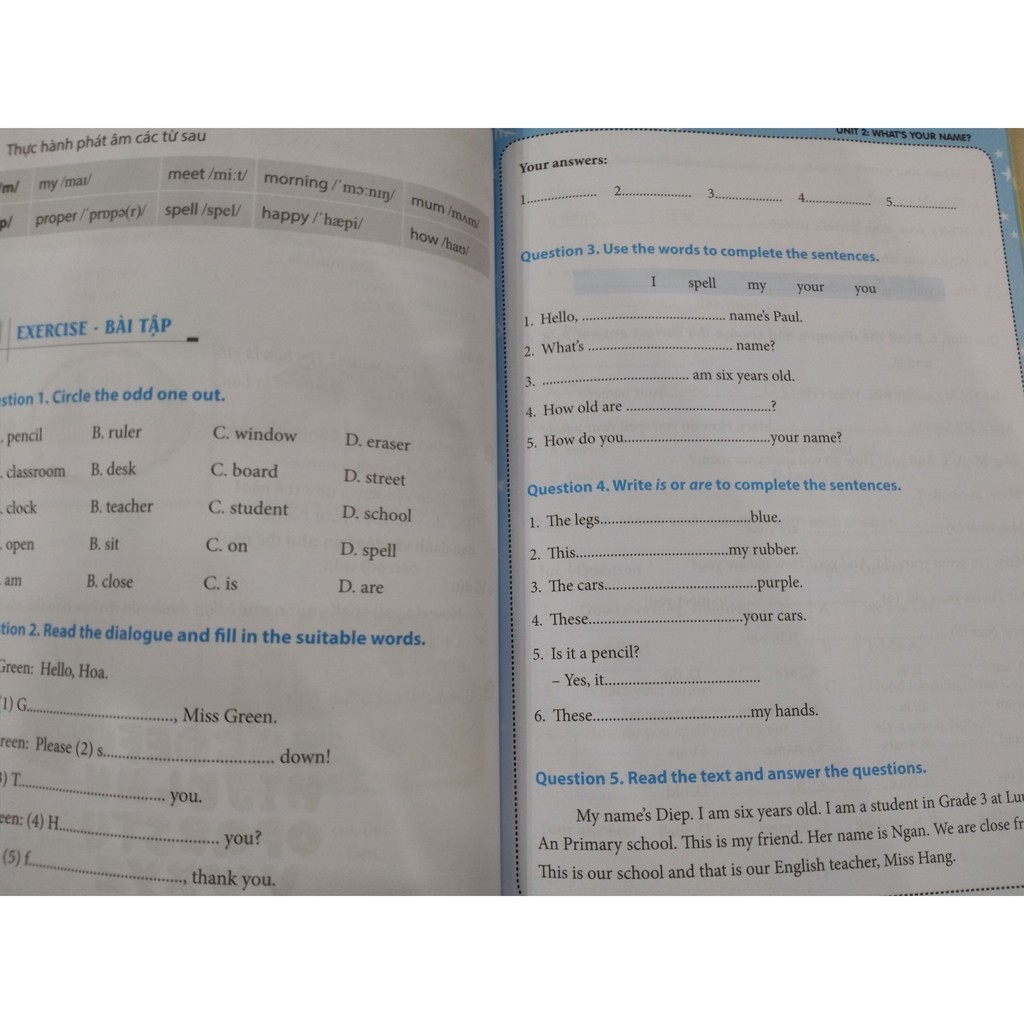Sách - Chinh phục ngữ pháp và bài tập tiếng anh lớp 3 tập 1