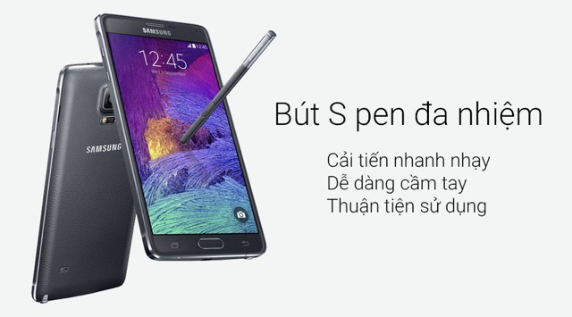 Điện Thoại Samsung Galaxy Note 4 ( 3GB/16GB ). Hàng cũ đẹp 90%.