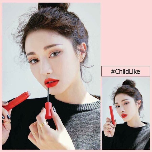 Son 3ce childlike đỏ cam