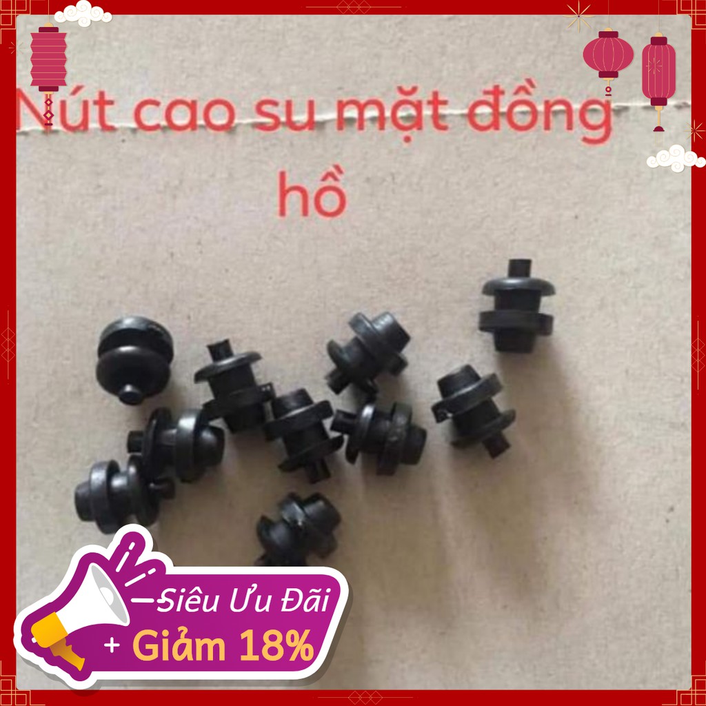 Núm cao su mặt đồng hồ