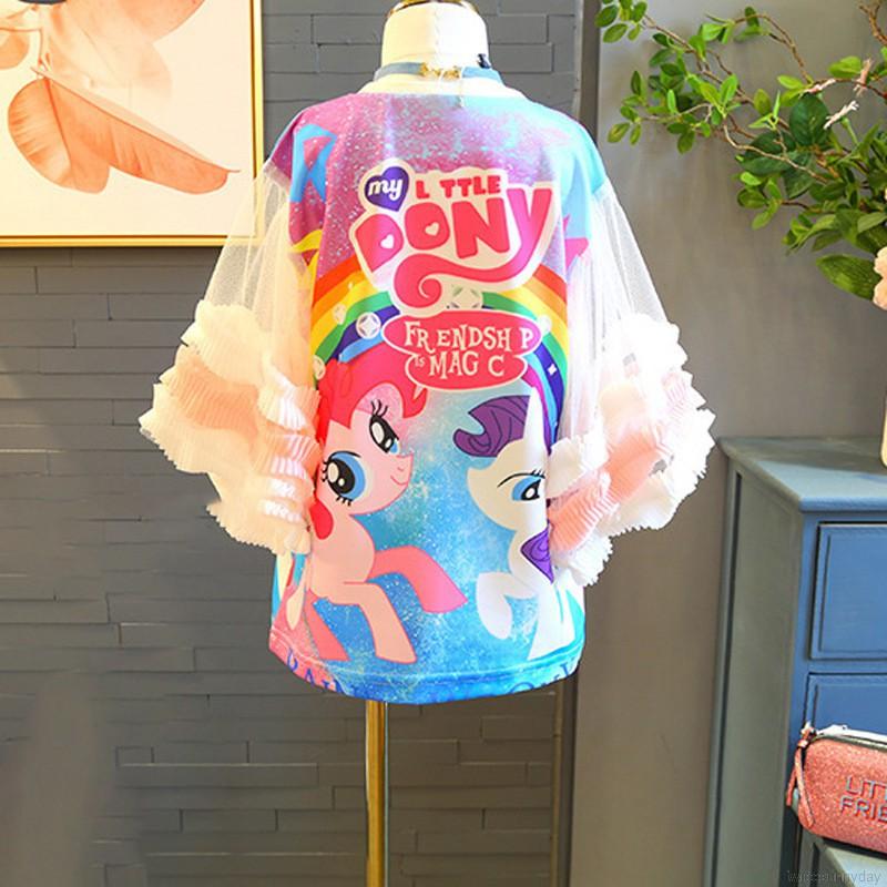 Đầm thun oversize cho bé gái