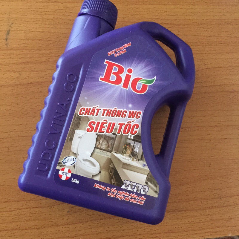 Chất Thông WC Thông Cống Siêu Tốc BIO 1.6kg