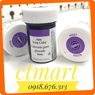 Màu tím VIOLET - Màu thực phẩm Wilton