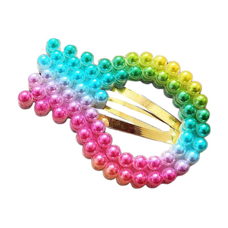 Kẹp Tóc Ngọc Trai Giả Bằng Hợp Kim Phong Cách Hàn Quốc Cho Nữ