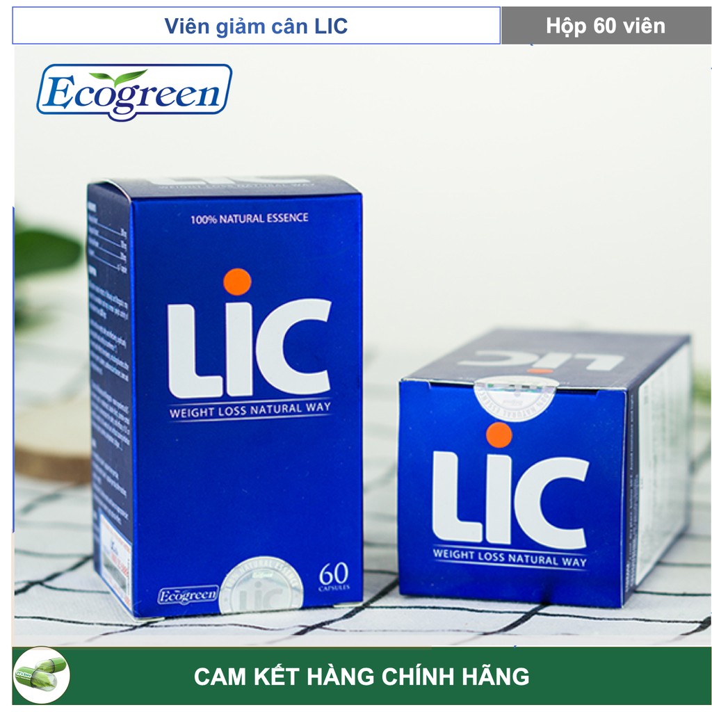 Viên giảm cân LIC [Hộp 60 viên] - Giảm tích tụ và tăng ly giải mỡ - nhập khẩu chính hãng từ Mỹ [ODISTAD] | BigBuy360 - bigbuy360.vn