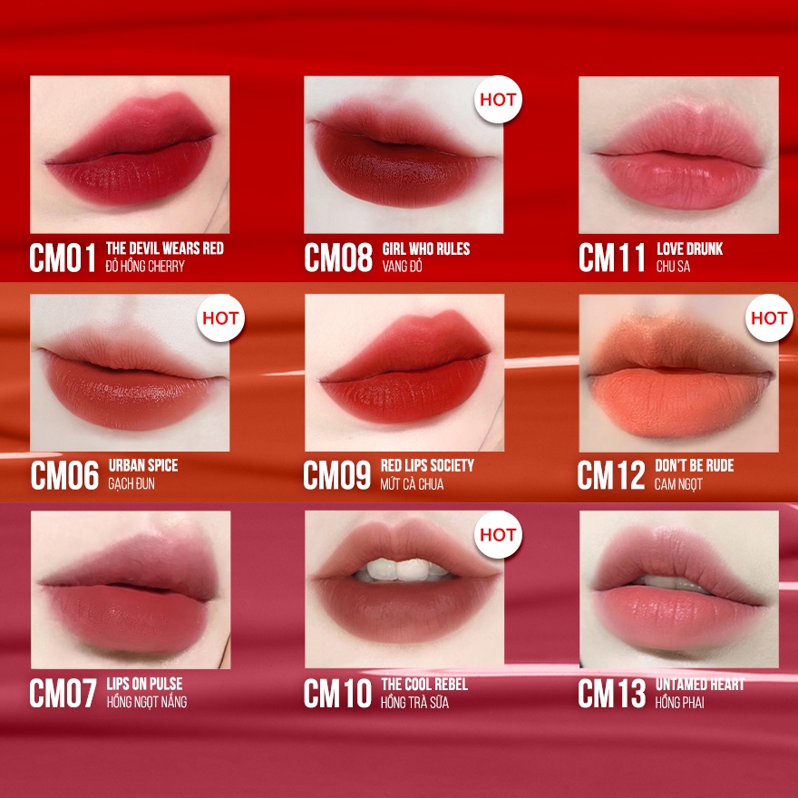 Son Kem Lì Maybelline New York Mịn Mượt Cushion Mattes 6.4ml