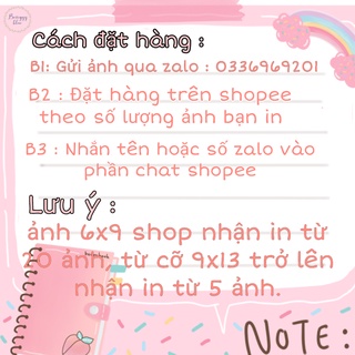 In ảnh 7x10 ép plastic hoặc ép lụa