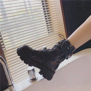 (Order) Boots cổ cao ulzzang cực ngầu