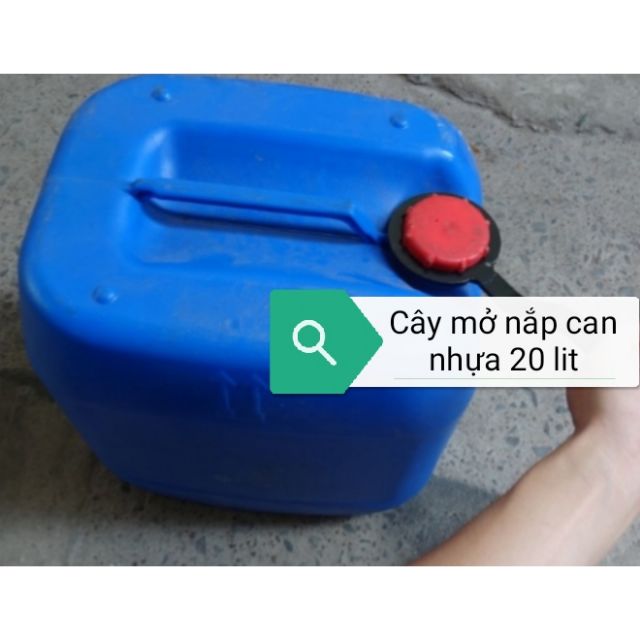 Cây mở nắp can nhựa 20 lit Chất liệu sắt